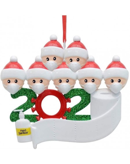 Personalized Christmas Ornament Senitizer Survived - 7white Doll - C819IXEYOT5