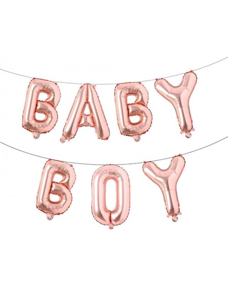 Balloons 16 inch Baby Boy Girl Banner Foil Letter Balloons Garland for Birthday Baby Shower Gender Reveal Party Decoration Su...