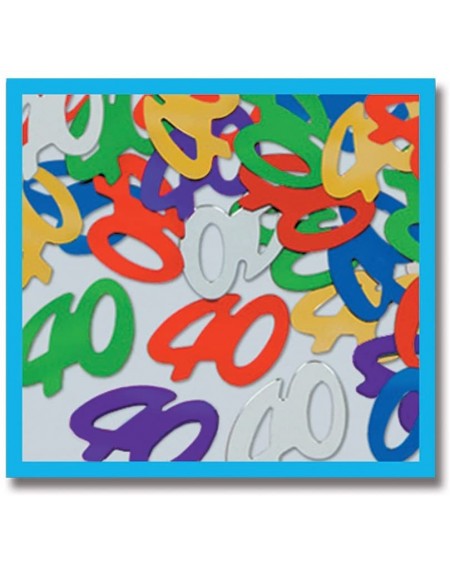 Confetti Fanci-Fetti 40 Silhouettes (multi-color) Party Accessory (1 count) (.5 Oz/Pkg) - Multicolor - CG111S5LXIV $16.98