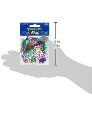 Confetti Fanci-Fetti 40 Silhouettes (multi-color) Party Accessory (1 count) (.5 Oz/Pkg) - Multicolor - CG111S5LXIV $9.38