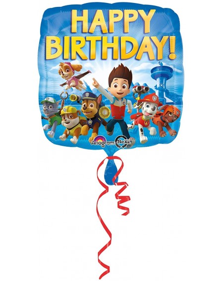 Balloons HX Paw Patrol Happy Birthday Packaged Party Balloons- Multicolor - CY11VKP0KN3 $14.08