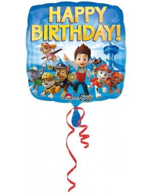 Balloons HX Paw Patrol Happy Birthday Packaged Party Balloons- Multicolor - CY11VKP0KN3 $7.80