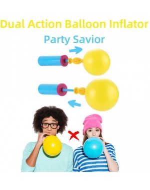Balloons Balloon Pump Hand Manual Inflator Portable Balloon Air Blower for Birthday Party- Wedding- Anniversary Decoration - ...