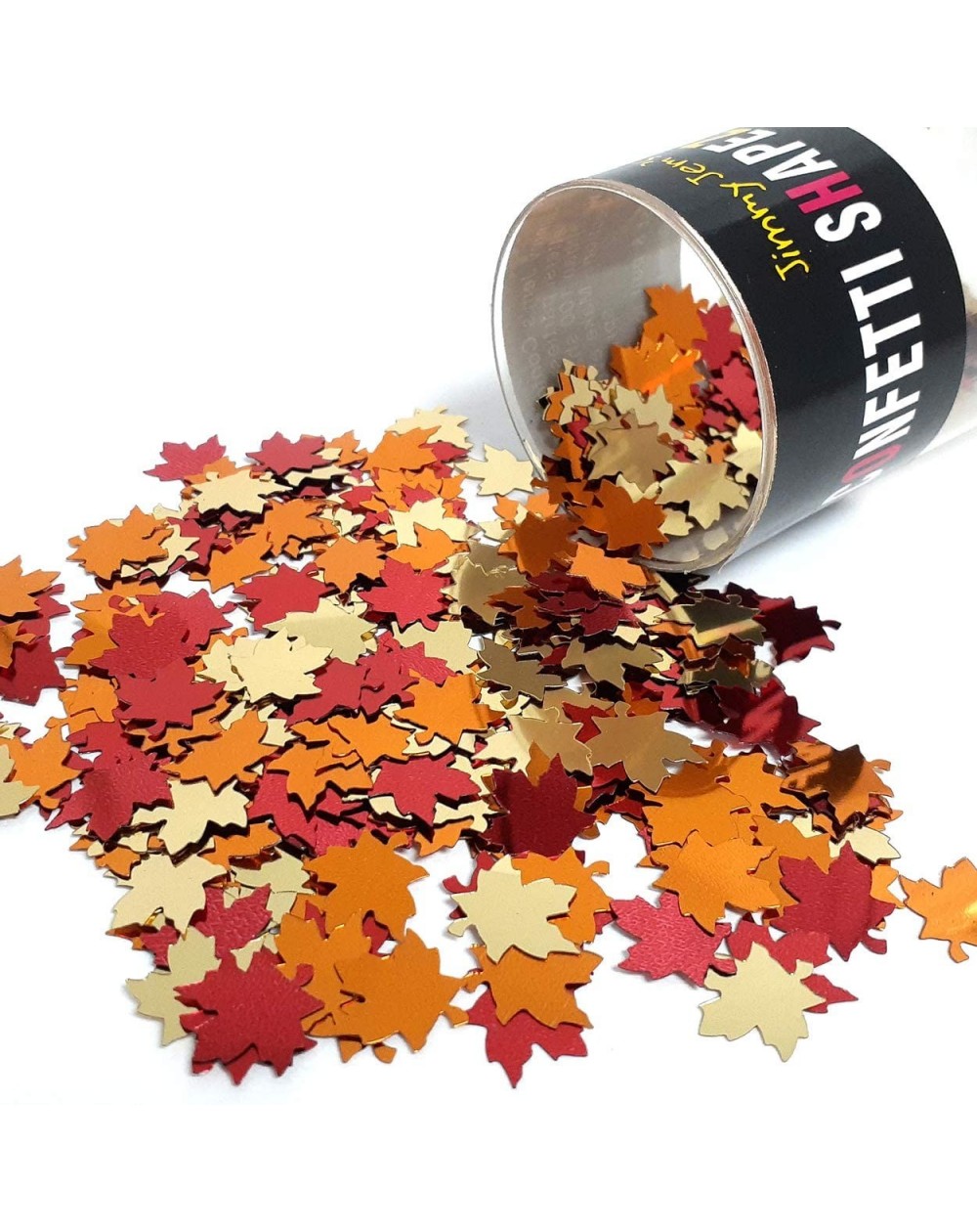 Confetti Confetti Maple Leaf 1/2" Orange- Reds - Retail Pack 9424 QS0 - CK194S356DT $9.36
