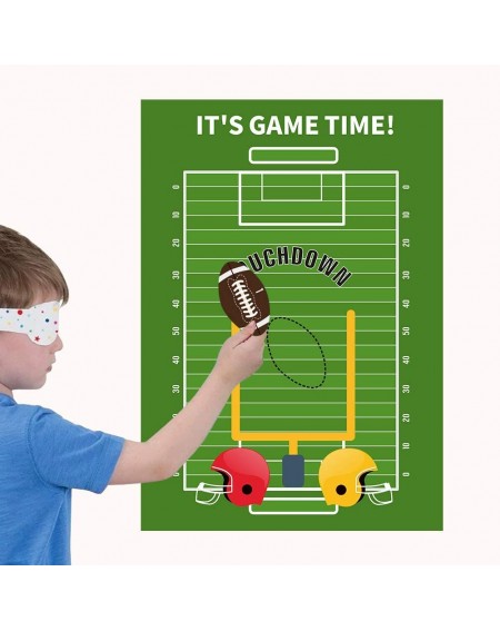 Party Packs Pin The Football Game - Sports Game Day School Class Party Decorations Supplies - CM1936MS8AN $10.22