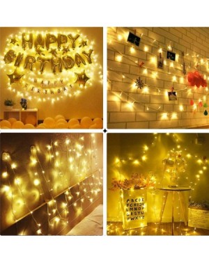 Outdoor String Lights 98FT 200LED String Lights-30V 8Modes Twinkle Fairy Decoration LED Lights Waterproof with Memory Plug in...