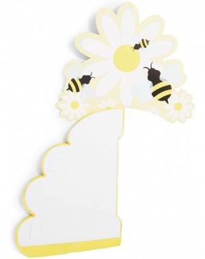 Centerpieces Bumble Bee Honeycomb Centerpiece (9 x 11 In- Yellow- 3-Pack) - CM192K7T7YY $12.14