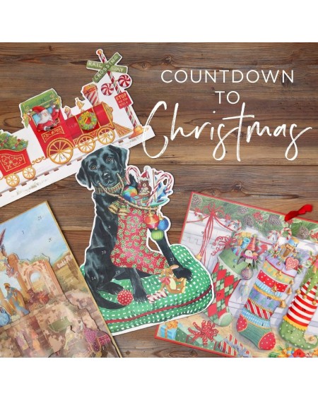 Advent Calendars Stockings on the Mantle Advent Calendar-1 Each- 17x13 In- Multicolor - CO183R0IO33 $19.86