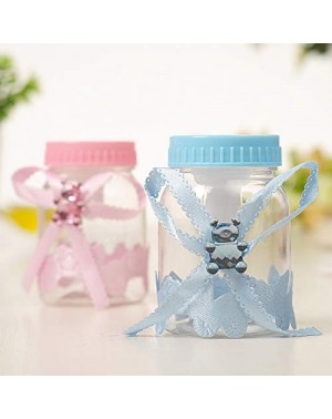 Favors 3.5 Inches Baby Bottle Shower Favor-Mini Plastic Candy Bottle-Baby Shower Supplies Boy Girl Newborn Baby Baptism Birth...
