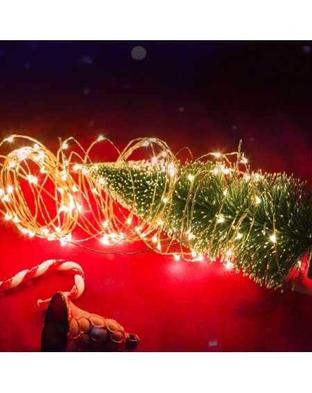 Indoor String Lights LED Starry String Lights- 24 LEDs 8 Packs 3.9ft Christmas Fairy Lights Waterproof Mood Lights Copper Wir...