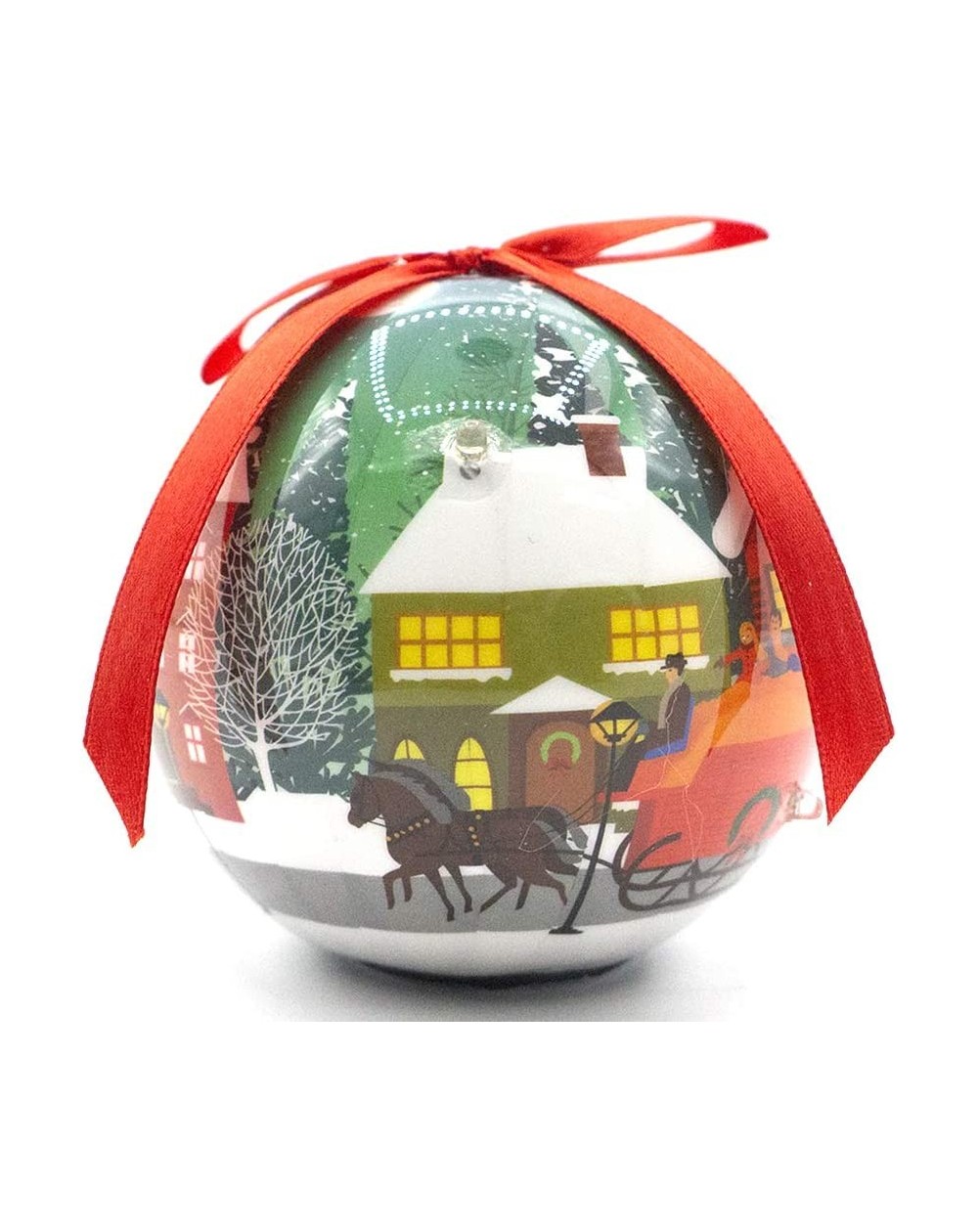 Ornaments Blinking Animal Christmas Ornament (Miniature Village) - Miniature Village - CJ19M7WQ5WR $12.03
