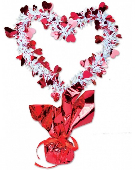 Centerpieces Heart Gleam 'N Shape Centerpiece (red & white) Party Accessory (1 count) (1/Pkg) - Red/White - CI118PES03T $10.49