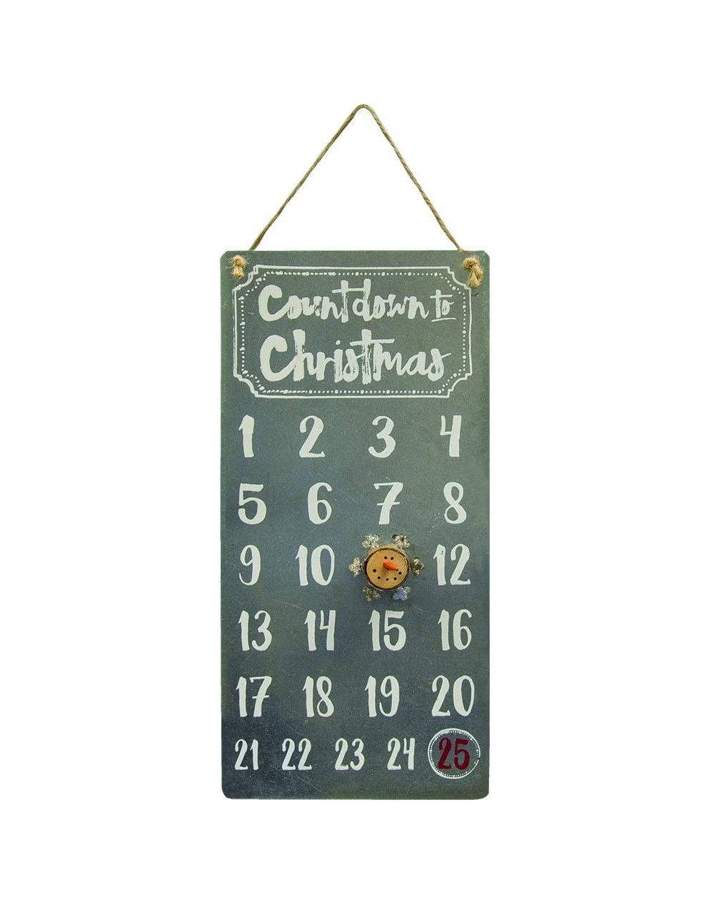 Advent Calendars 12" x 5.8" Christmas Countdown Calendar - CQ186GWW3EG $12.77