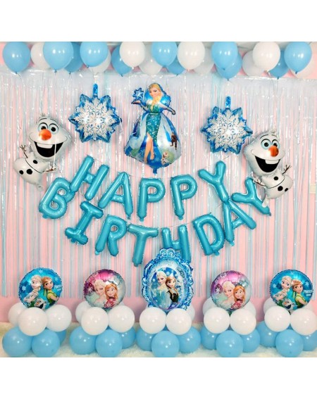 Balloons 13 pack Frozen Party Balloon- Frozen Party Balloon Decorations For Children's Party Supplies - CU199DSTCWT $15.34