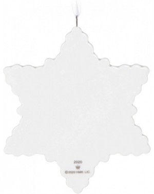 Ornaments Ornament 2020 Year-Dated- Our First Christmas Snowflake- Porcelain - Porcelain Snowflake - C8195ASL425 $17.33