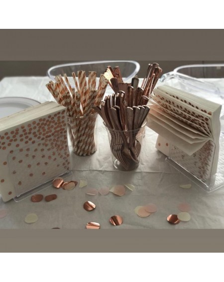 Confetti 6000 Pieces Rose Gold Paper Confetti Circles Tissue Party Table Confetti for Wedding- Holiday- Anniversary- Birthday...