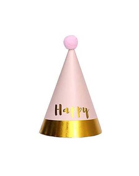 Hats 6PCS Happy Birthday Party Hats Cute Hats Kids Hats Unisex Adult Size Fancy Dress Party Hats (style1) - CN19C4ITKDO $8.58