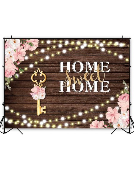 Photobooth Props 7x5ft Rustic Housewarming Theme Party Backdrop Home Sweet Home Wedding Bridal Shower Photography Background ...