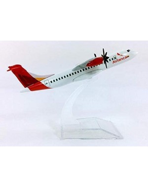 Nativity Alloy Metal Air Avianca ATR 600 Airlines Airplane Model Avianca ATR 600 Airways Plane Model Stand Aircraft Kids Gift...
