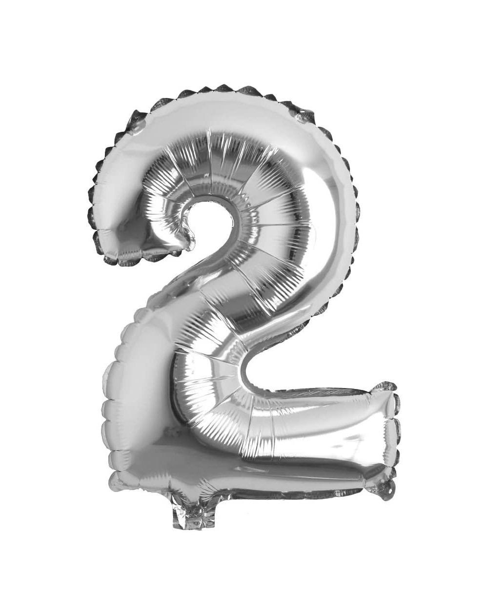 Balloons 16" inch Single Silver Alphabet Letter Number Balloons Aluminum Hanging Foil Film Balloon Wedding Birthday Party Dec...