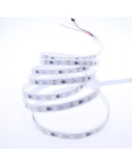 Rope Lights 16.4ft WS2811 LED Rope Digital Light- LED Strip Pixel Strings DC 12V 5m/roll 300LEDs 100ICs 5050 RGB Color- Progr...