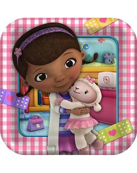 Party Tableware Doc McStuffins Dinner/Lunch Party Plates 8 count - CA11EVND5NN $21.39