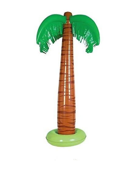 Favors Inflatable Palm Tree- 34-Inch - Brown/Green (Pack of 3) - Multicolor - CP11VN0A89Z $43.54