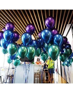 Balloons 20 Pcs 12 Inch Purple Metallic Latex Balloons Thick Pearly Metal Balloon for Celebration Wedding Birthday Party Deco...