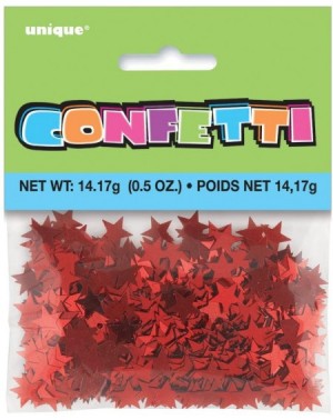 Confetti Metallic Red Star Confetti- 0.5oz.- 1 Ct. - CW11KNYC7K1 $8.61