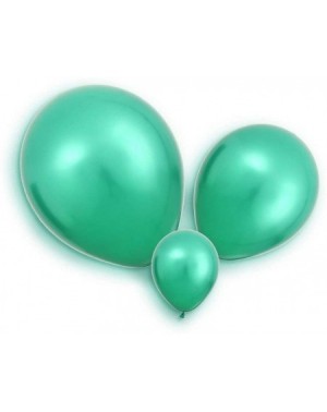 Balloons 150pcs 12/10/5 Inch Metallic Chrome Balloon in Green for Wedding Birthday Party Decoration (Green 150) - Green 150 -...