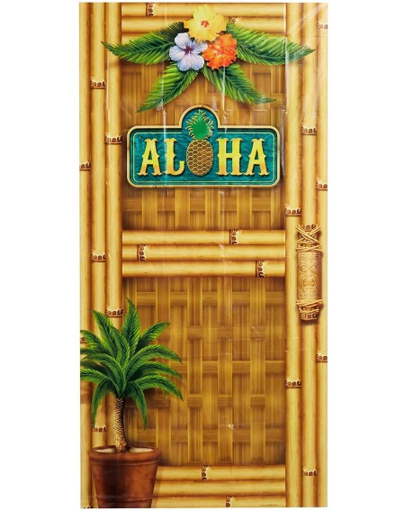 Streamers Aloha Door Cover- 30" x 5' - CU116H8A0Q9 $10.39