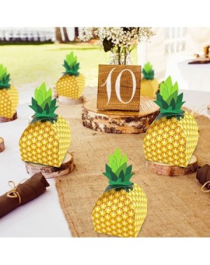 Favors 36pcs Pineapple Favors Boxes 3D Large Pineapple Gifts Boxes for Hawaiian Luau Party and Tropical Party- Pineapple Part...