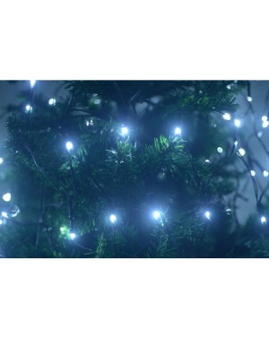 Outdoor String Lights 9.8Ft x 6.0Ft 320LED Mesh Net Fairy Garden Light Twinkle Waterproof Light String with 8 Modes Green Cab...