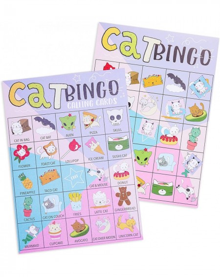 Party Games & Activities Cat Bingo Game for Birthday Parties (36 Pieces) - CN18LCY5E27 $18.47