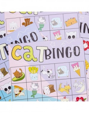 Party Games & Activities Cat Bingo Game for Birthday Parties (36 Pieces) - CN18LCY5E27 $10.34