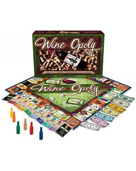 Party Games & Activities Wine-Opoly Monopoly Board Game - CX1117IDW01 $14.36