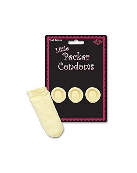 Adult Novelty Bachelorette Little Pecker Condoms (3/Pkg)- Pkg/ (Pkg of 6) - C9188A72DS7 $29.09