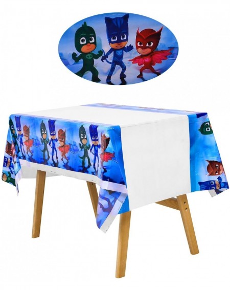 Tablecovers NB 2PC PJ Masks Themed Birthday Party Tablecloth - 70.8 x 42.5 Inch - PJ Masks Party Supplies Party Table Cover -...
