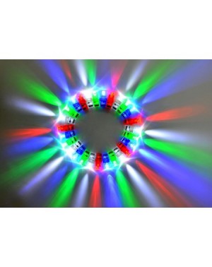 Party Favors 60 PCs LED Light Up Party Favors includ 44 LED Finger Lights- 12 LED Flashing Bumpy Rings and 4 Flashing Slotted...