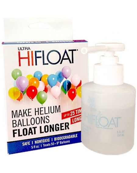 Balloons Hi-Float Solution- 5 oz- Transparent - Transparent - CP18348IXII $8.41