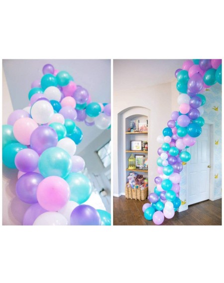Balloons Mermaid Party Balloon Garland Kit Blue Purple Pink White Balloon Arch Mermaid Birthday Party Under The Sea Party Dec...