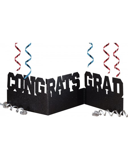 Centerpieces Congrats Grad Accordion Glitter Centerpiece (2-Pack) - CX183QDIC8E $6.68