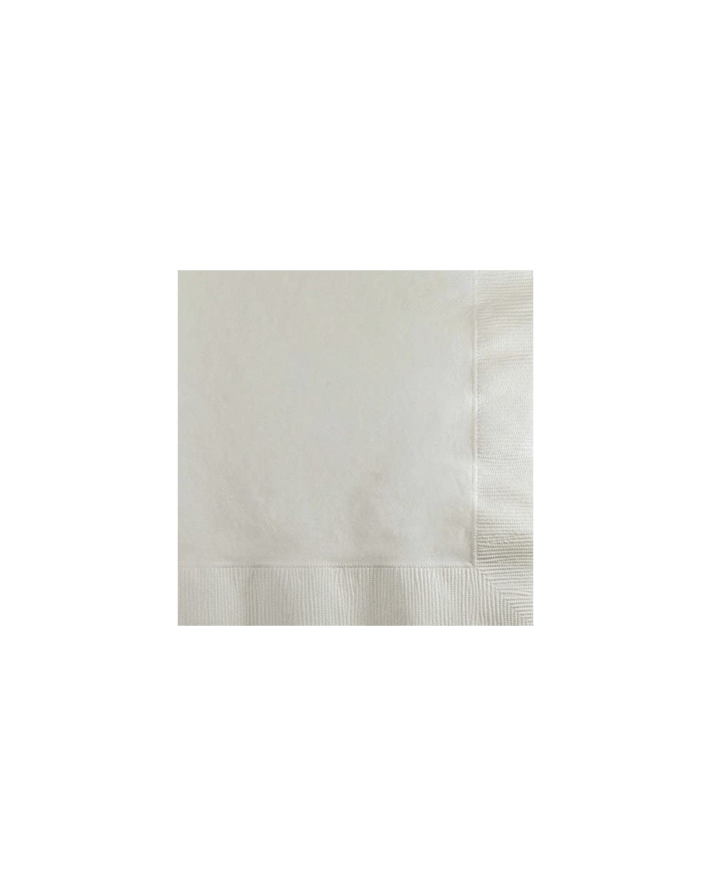 Tableware 200-Count Touch of Color Paper Beverage Napkins- White - CH113DHTMRB $10.13