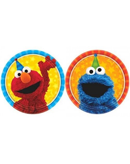 Party Packs Sesame Street Birthday Party Supplies Bundle Pack for 16 (Bonus 18 Inch Elmo Balloon Plus Party Planning Checklis...