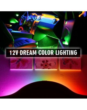 Indoor String Lights Dream Color LED Module Kit Waterproof IP67 DC12V 5050 LED Pixel String 20 pcs with 24 Keys Remote + IR C...