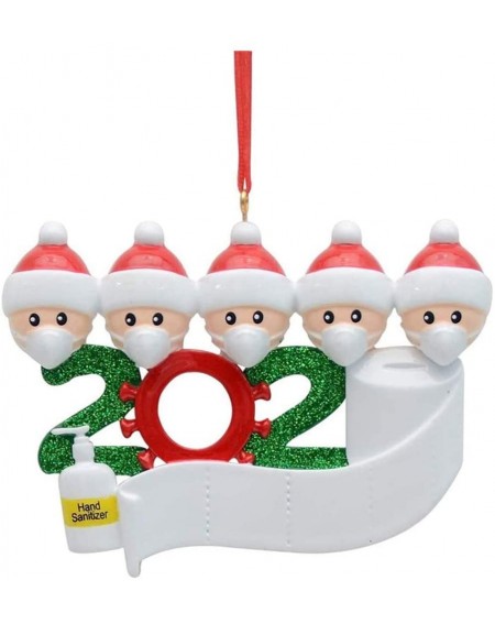 Ornaments Personalized 1-7 Family Members Name Christmas Ornament Kit- 2020 Family Customized Christmas Decorating Set DIY Cr...