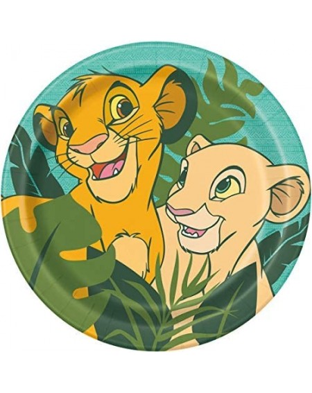 Party Packs Lion King Birthday Party Supplies Bundle for 16 includes Lunch Plates- Lunch Napkins- Stickers - CP192TOCADG $14.24