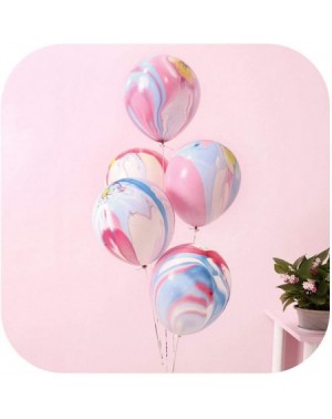 Balloons Wedding Birthday Party - 10pcs 10inch 5Color Marble Agate Latex Balloons Party Baloons Baby Shower Birthday Decorati...