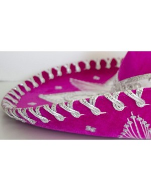 Party Hats Hot Pink and White Mariachi Sombrero - CV11CNSSKK1 $39.29