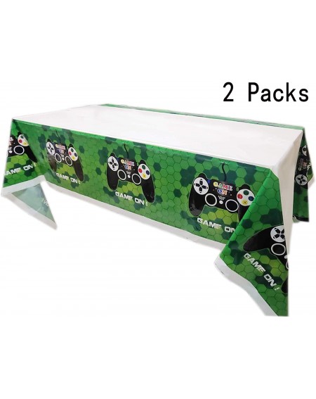 Tablecovers 2 Pack Popular Video Game Plastic Table Cover 86 x 51 inches Disposable Tablecloth Video Game Birthday Party Supp...